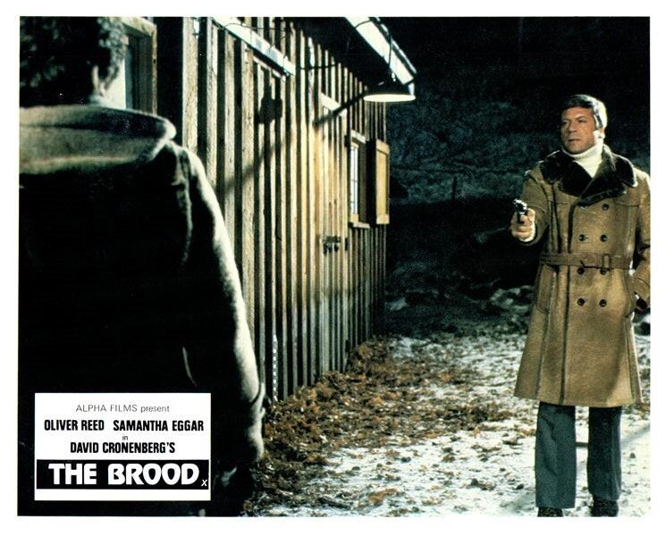 The Brood Original Lobby Card 1979 Oliver Reed David Cronenberg horror cult