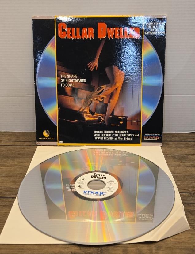 CELLAR DWELLER Laserdisc - Deborah Mullowney  RARE HORROR