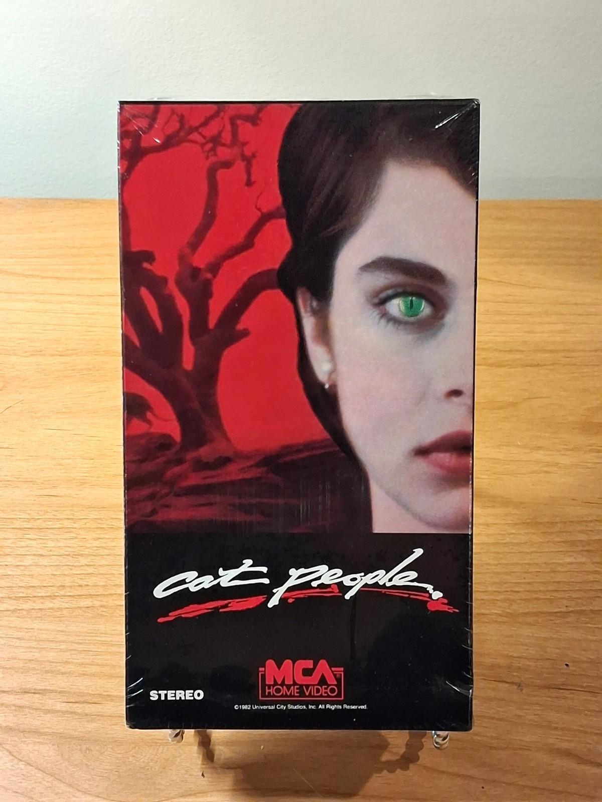 Cat People (1982) Vintage MCA Video VHS Nastassja Kinski New Sealed