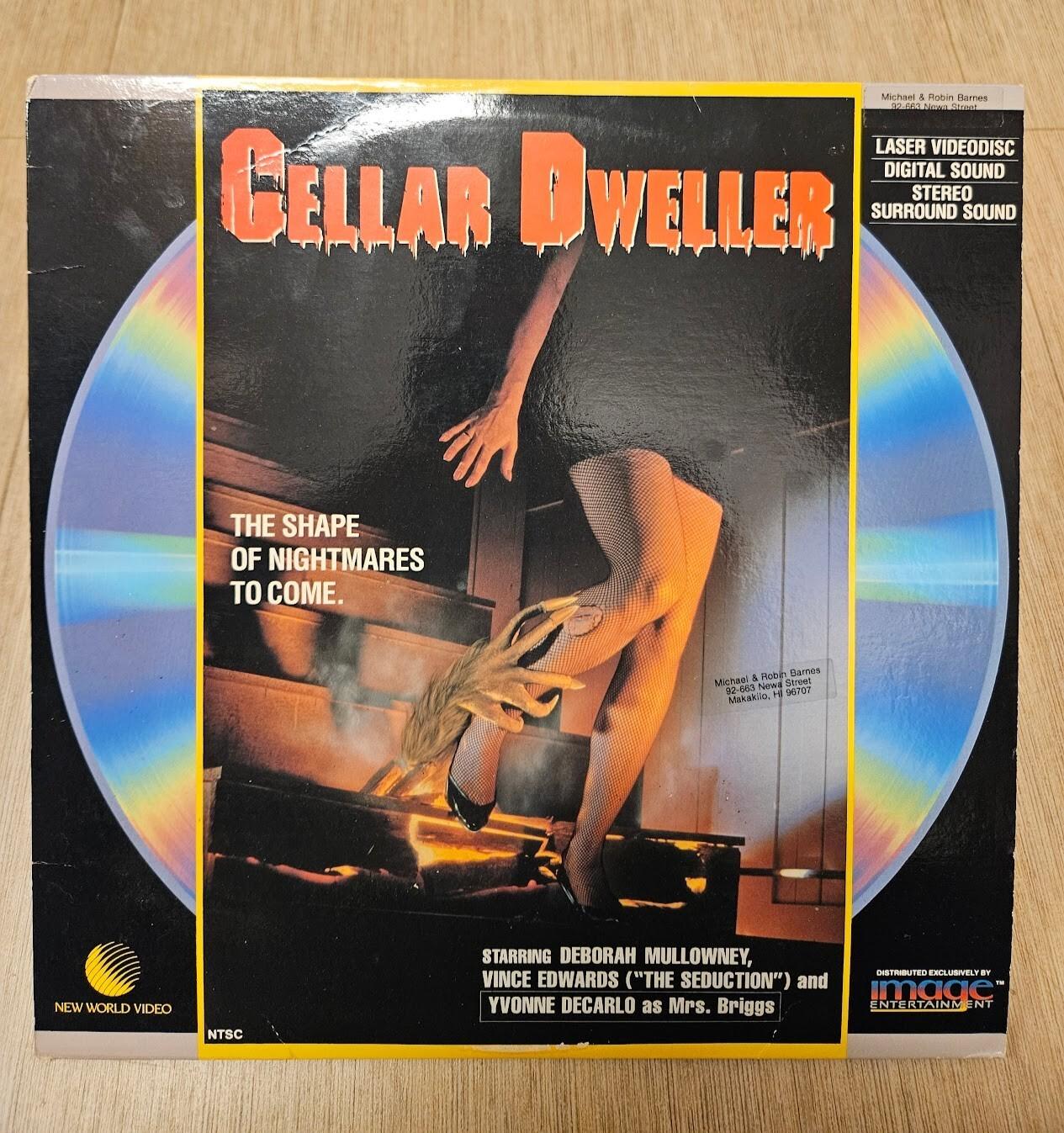 Cellar Dweller LASER VIDEODISC 1987, Extended Play and Standard Play
