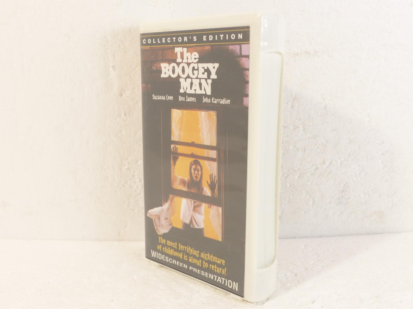 The Boogey Man - Collector's Edition (VHS, 1999) 1980 Horror White Clamshell HTF