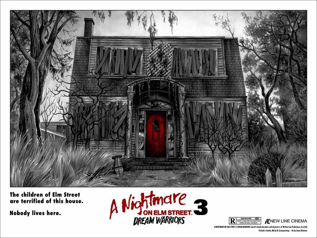 1987 A Nightmare On Elm Street 3 Dream Warriors Print Freddy Krueger 🔥🎃🔥