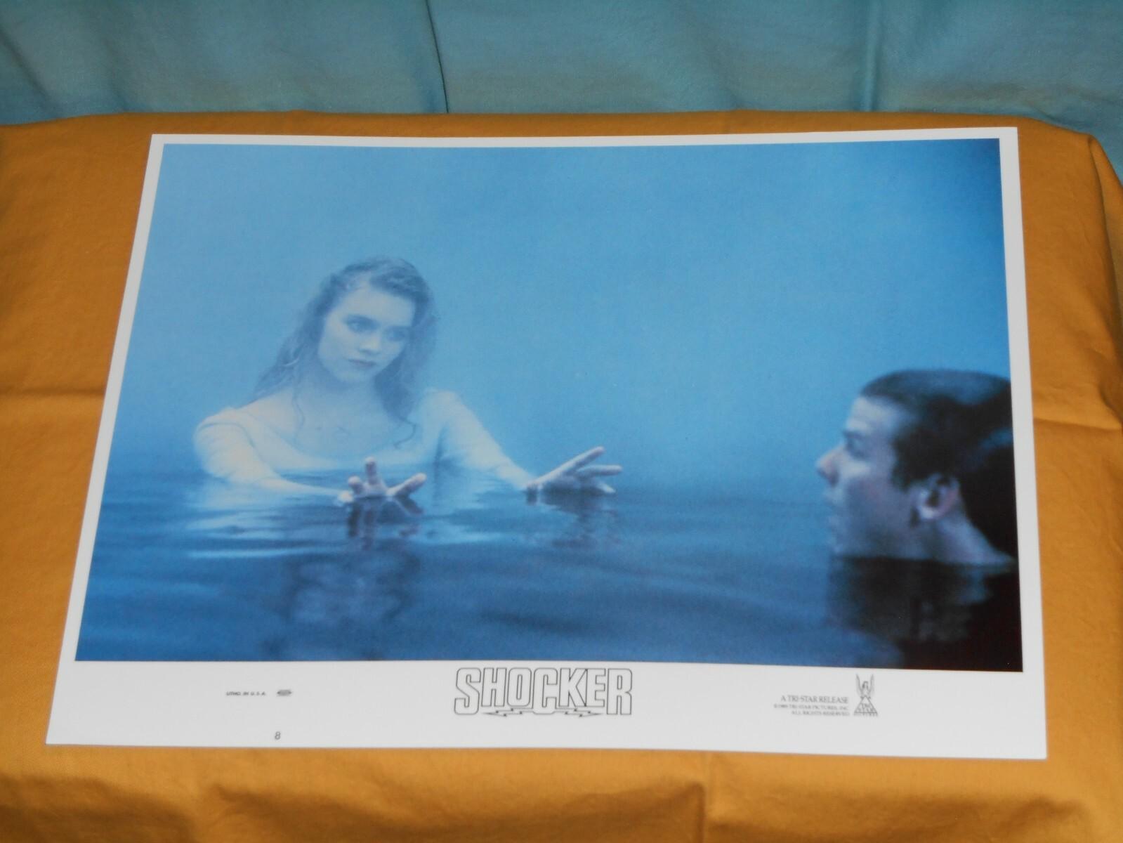 original SHOCKER lobby card #8