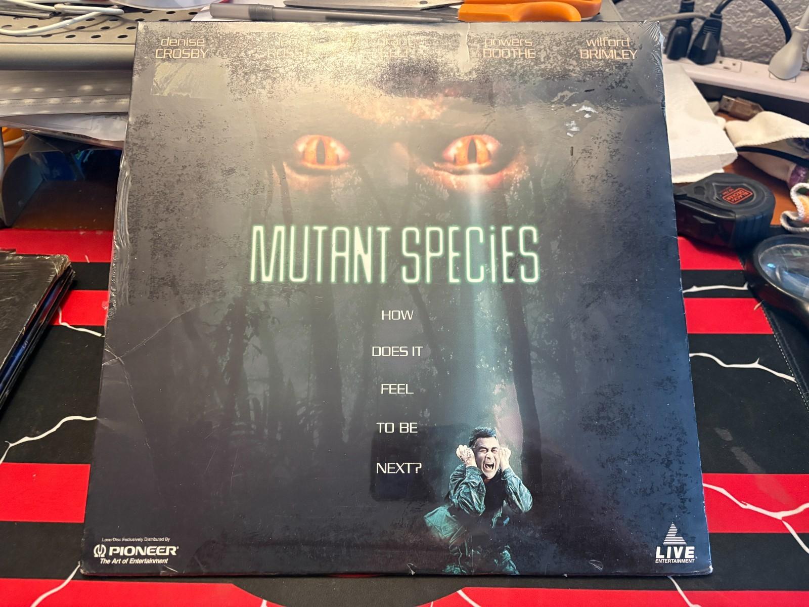Mutant Species 1995 Laserdisc, Live Ent. LD60231, Rare, Sealed