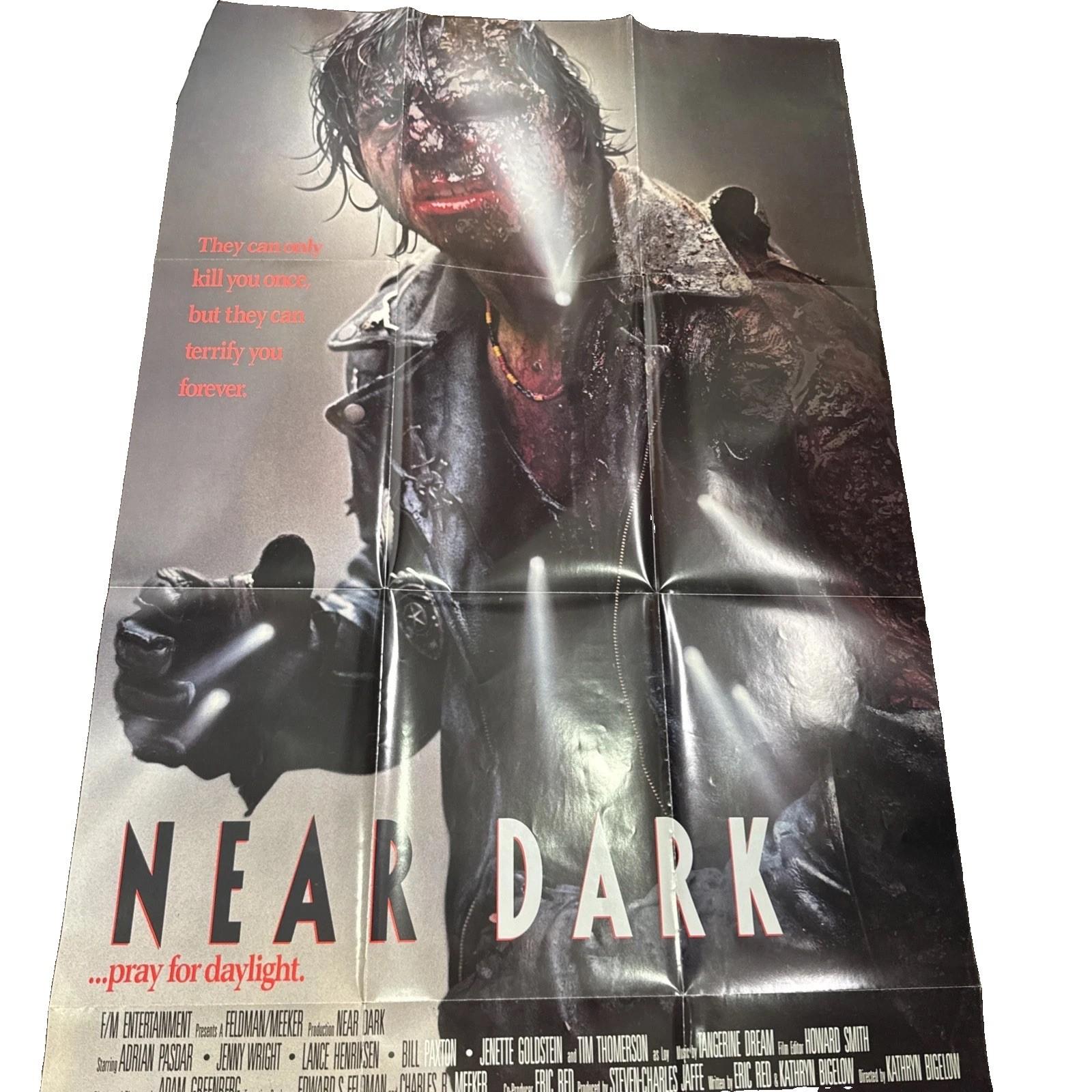 NEAR DARK 1987 Movie Poster 27x40 #MoviePoster FOLDED