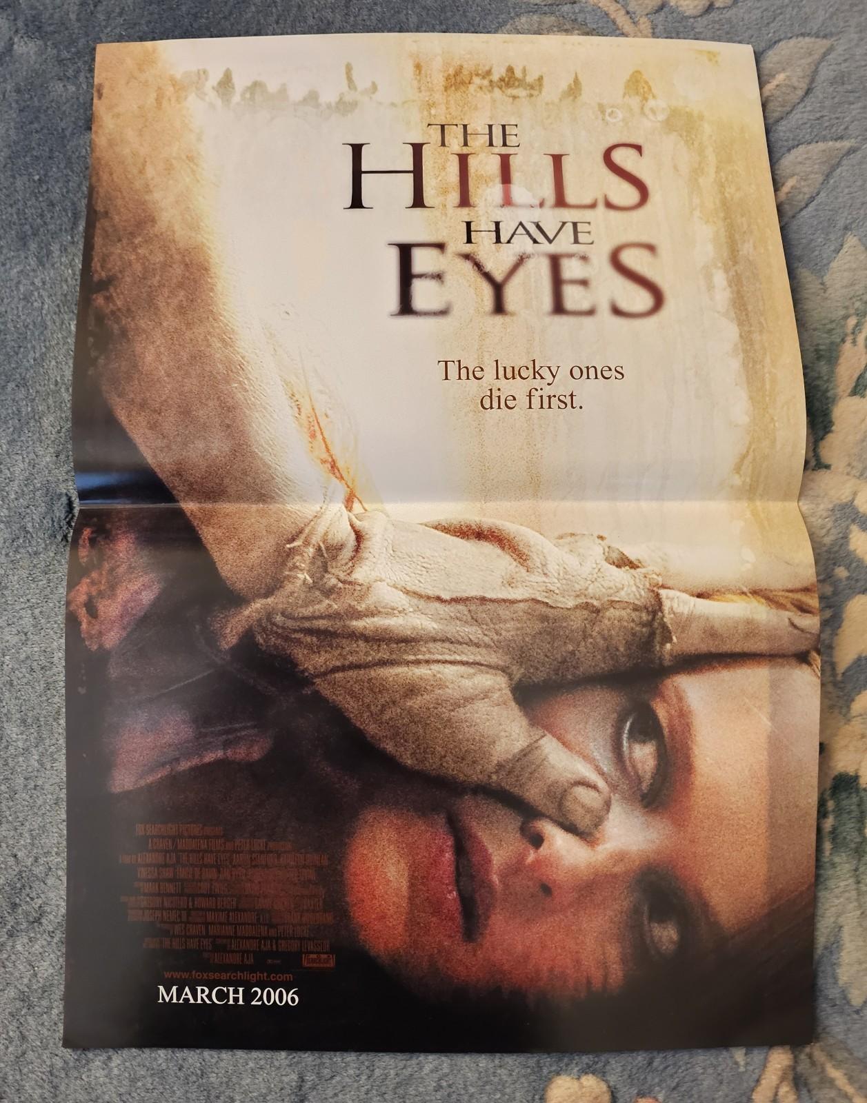 THE HILLS HAVE EYES Original Movie Poster / 20" X 14" / 2006 Remake / Rare!