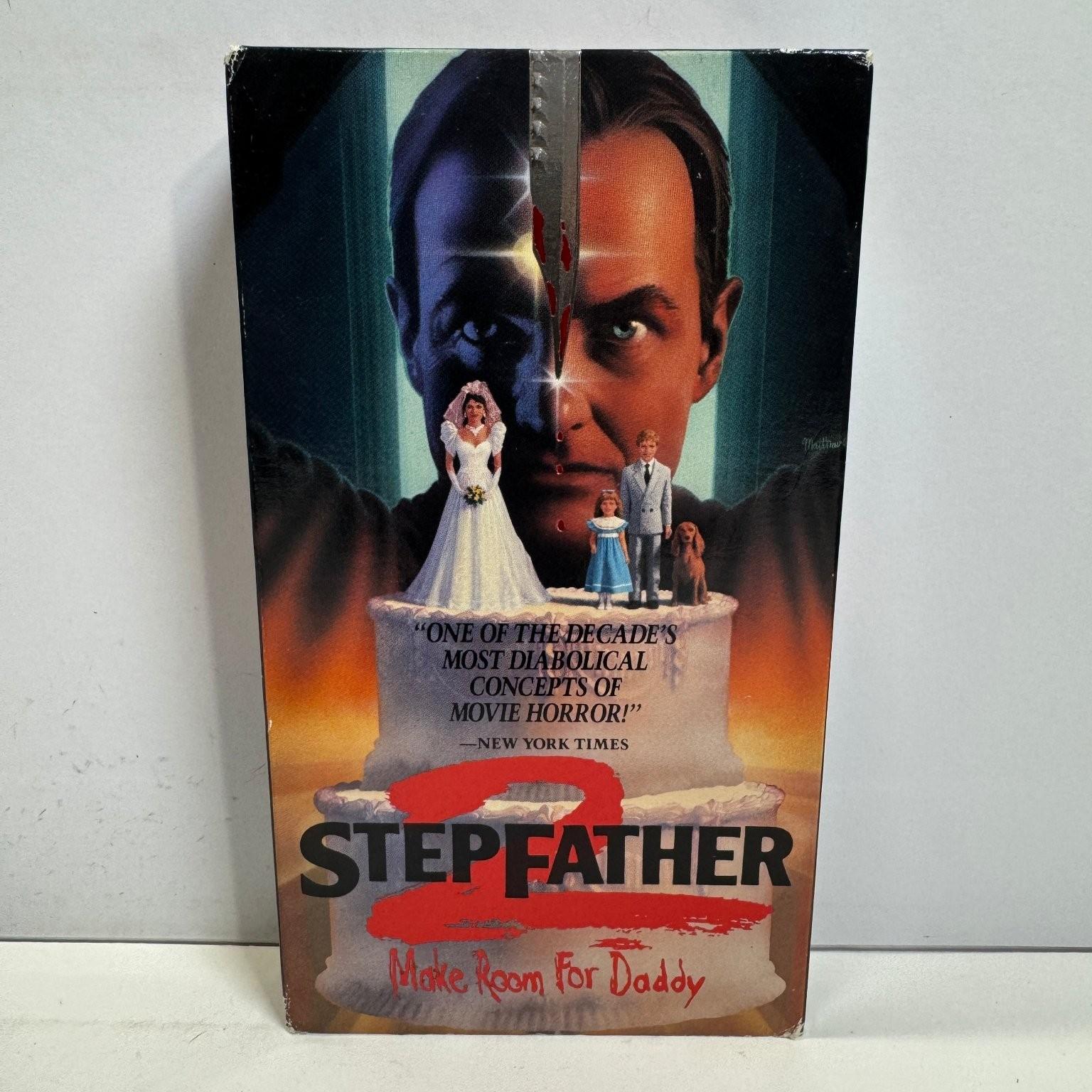 Stepfather 2 Make Room For Daddy VHS 1989 Horror HBO Video