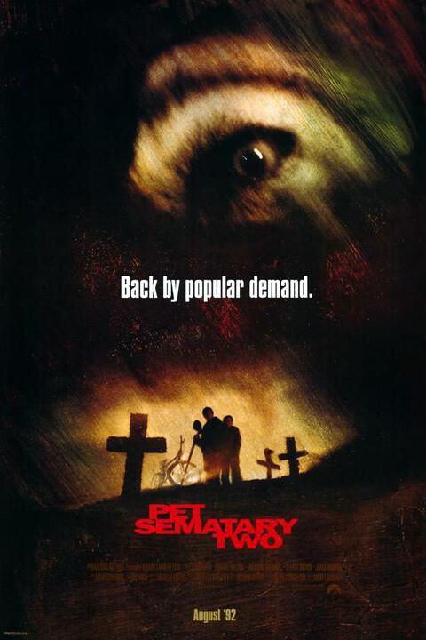 Pet Sematary II (1992) original movie poster advance - single-sided - rolled