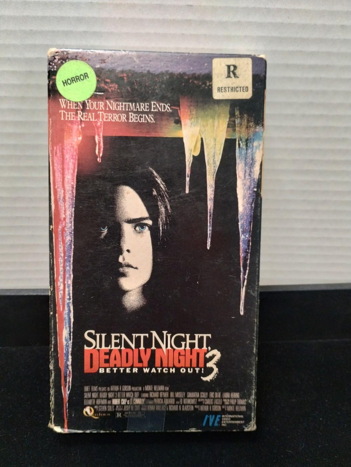 Silent Night, Deadly Night - Pt. 3: Better Watch Out 1989 First Release 