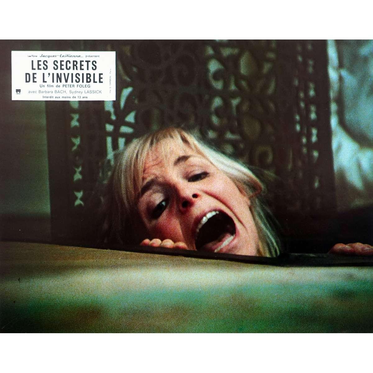 THE UNSEEN Original Lobby Card  - 9x12 in. - 1980 - Danny Steinmann, Barbara Bac