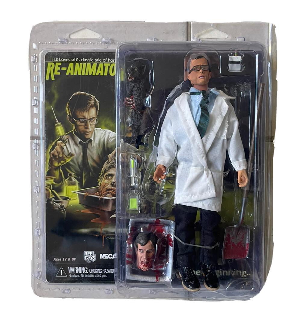 NECA Herbert West Re-Animator 1985 Movie Clothed Action Figure New In Box
