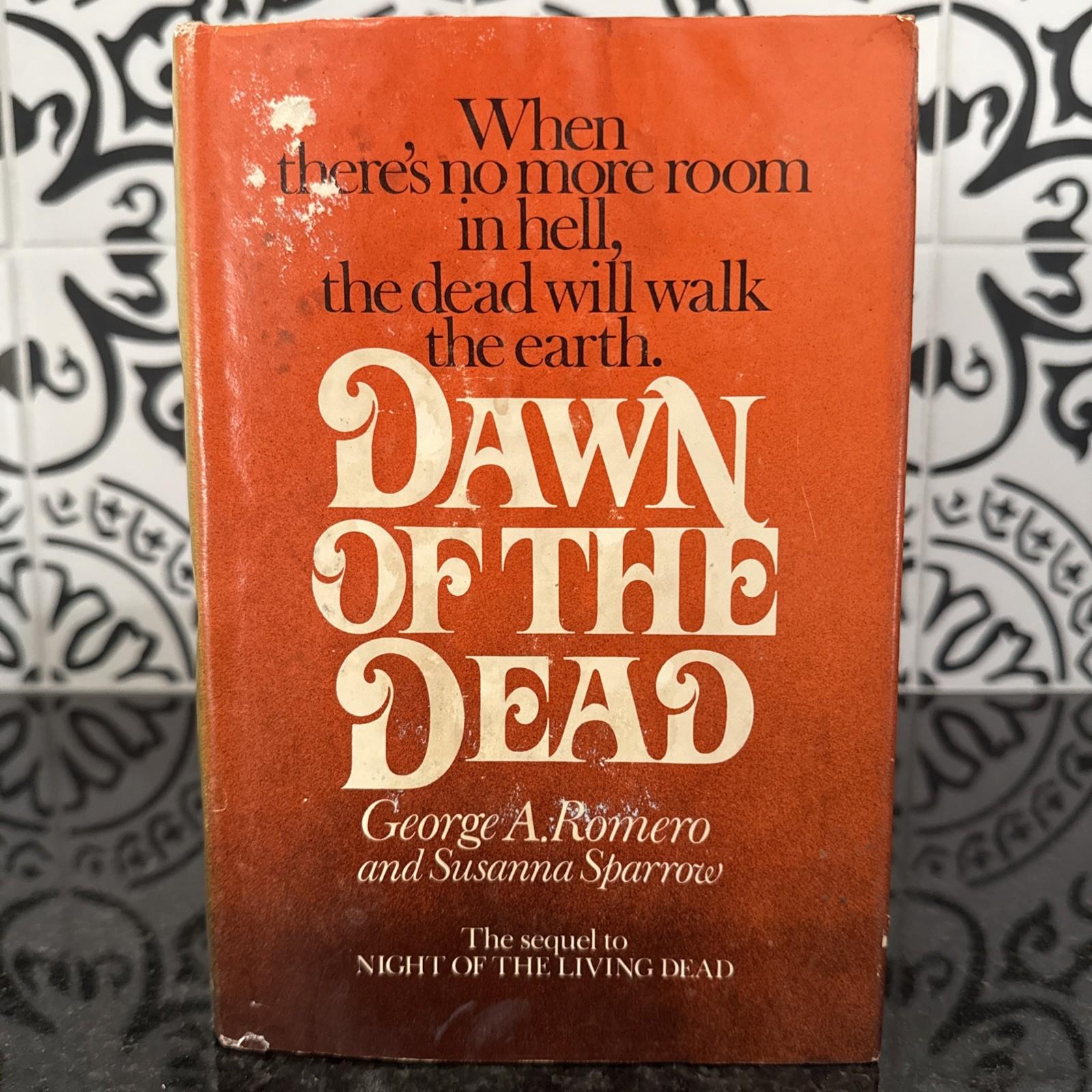 Dawn of the Dead George A Romero 1978 Book Club HC DJ Horror BCE Rare Vintage