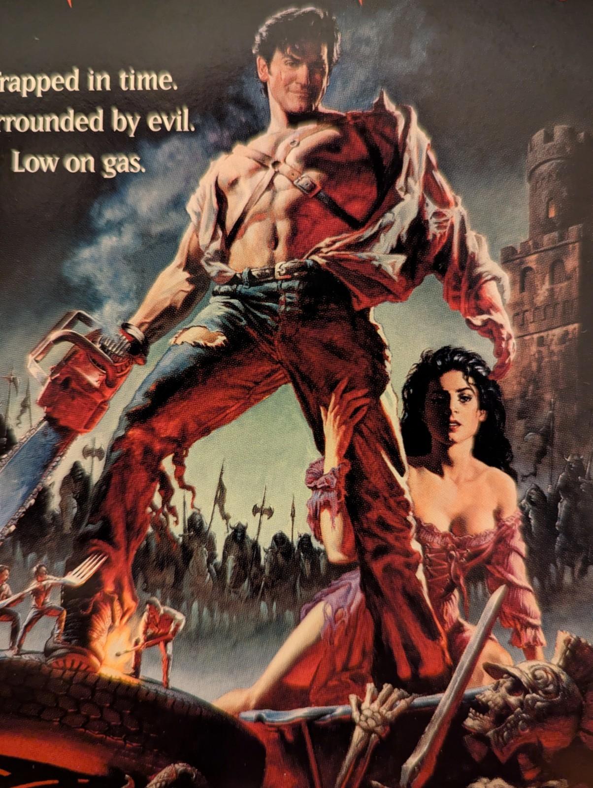 ☠️ Army of Darkness (VHS, 1992) MINT Evil Dead Raimi Campbell Necronomicon RARE!