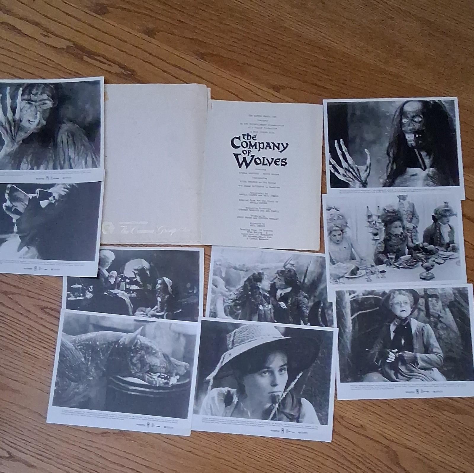 The Company of Wolves Original Movie Press Kit Angela Lansbury Photos Horror