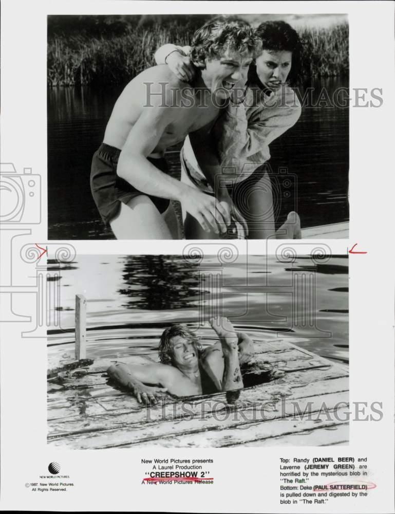 1987 Press Photo Scenes from the movie the "Creepshow 2" - lrp82570