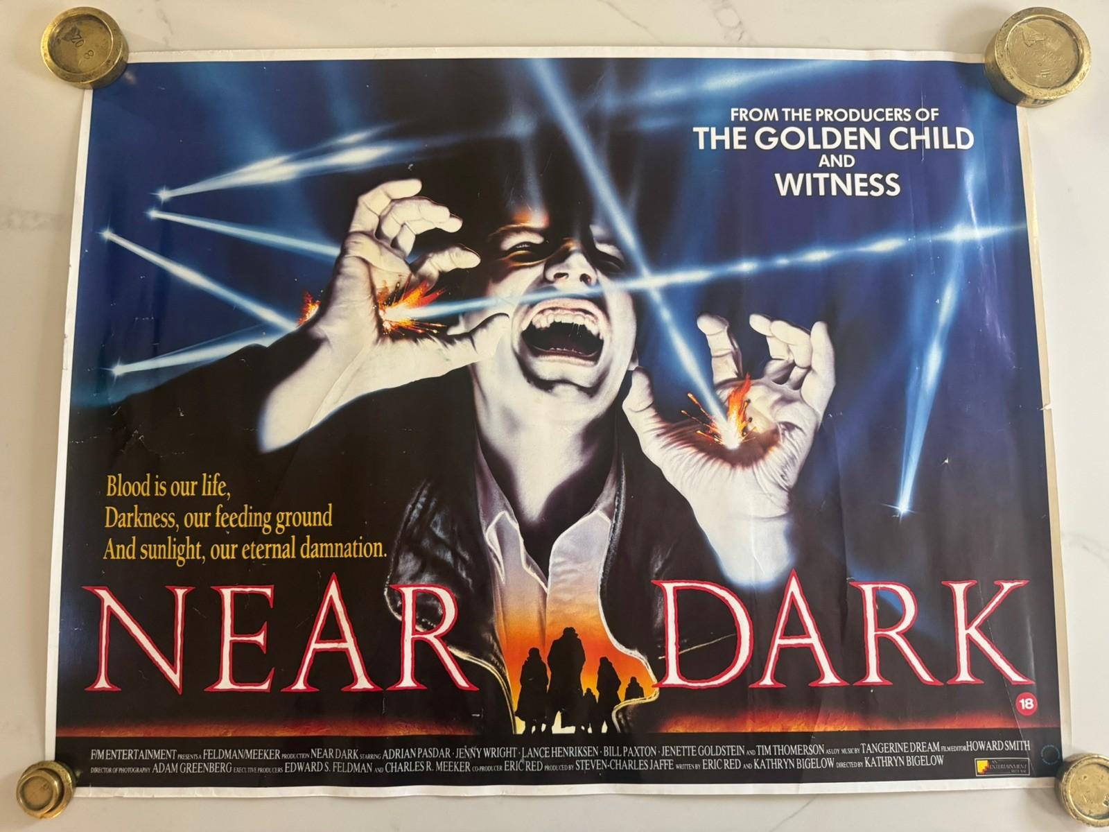 Near Dark (1987) Promo Video Shop Movie Poster - A2 - RARE rolled 