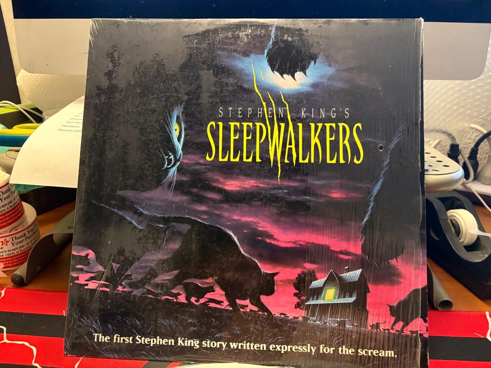 Sleepwalkers 1992 Laserdisc, Columbia Pictures 51216 Stephen King's Rare