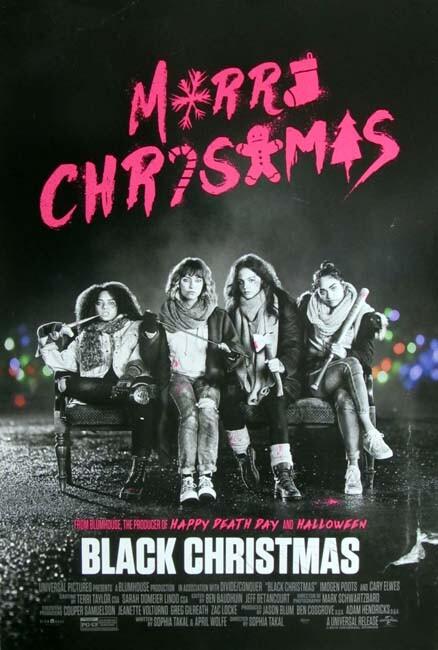 BLACK CHRISTMAS original 27x40 D/S movie poster