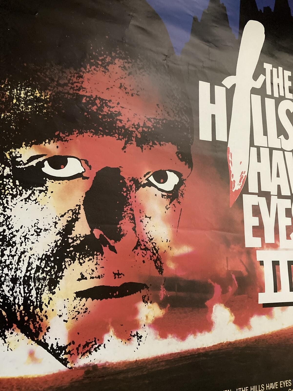 THE HILLS HAVE EYES II 2 1985 ORIGINAL MOVIE POSTER G1021 / B1B