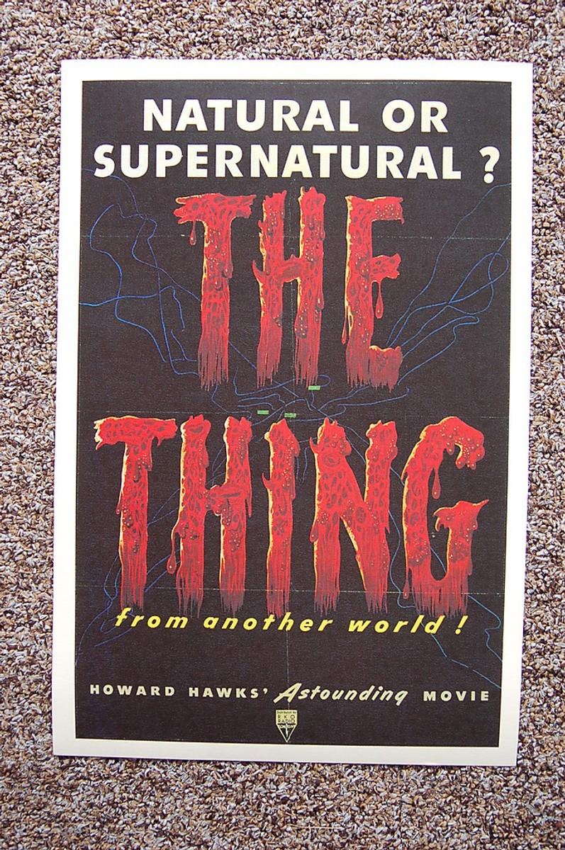 The Thing Lobby Card Movie Poster Howard Hawks