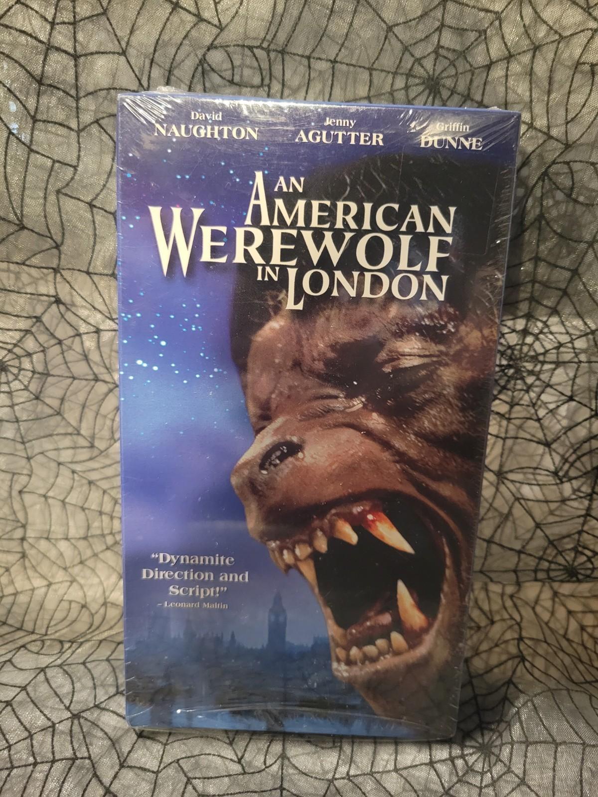 AN AMERICAN WEREWOLF IN LONDON 1981 VHS Tape HORROR NEW SEALED 2001 