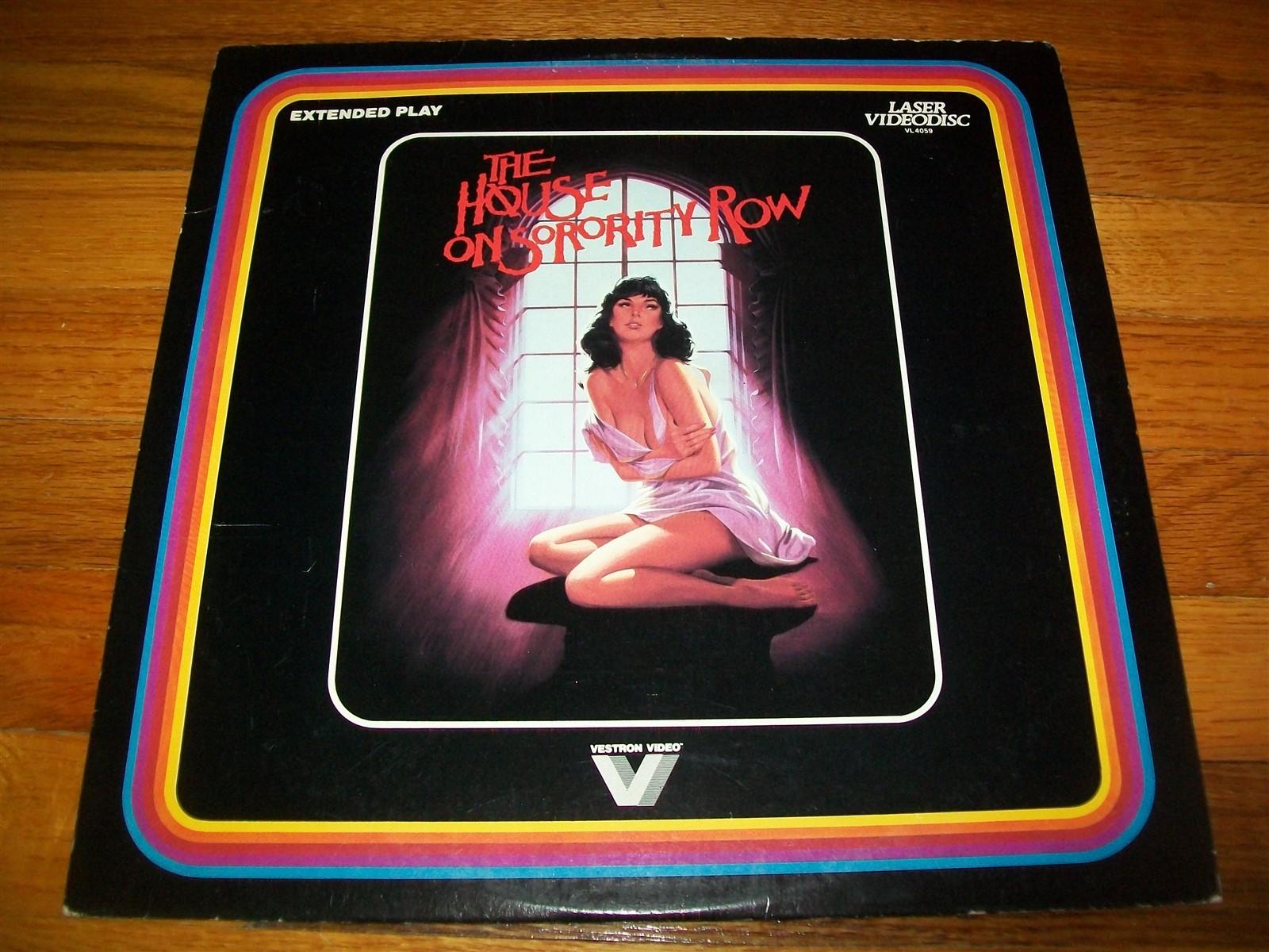 THE HOUSE ON SORORITY ROW Laserdisc LD VERY GOOD CONDITION RARE VESTRON VIDEO!