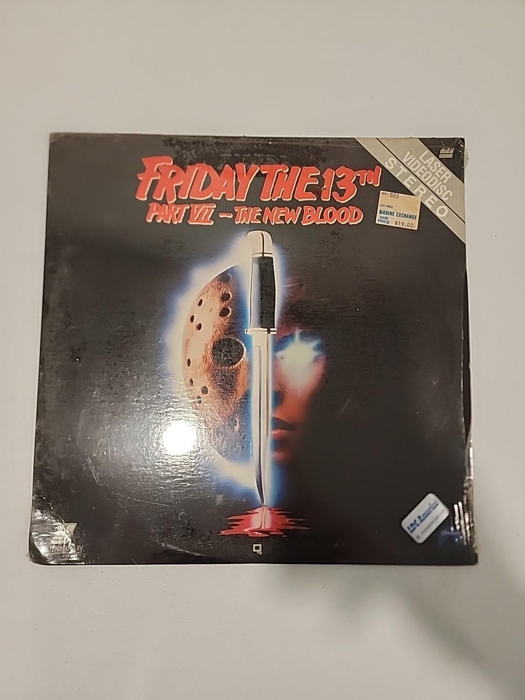 FRIDAY THE 13TH PART VII: THE NEW BLOOD Laserdisc Sealed! S27