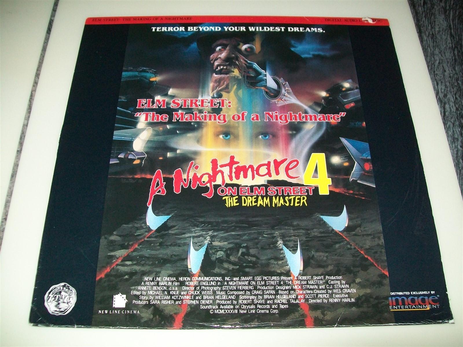 ELM STREET: THE MAKING OF A NIGHTMARE ON ELM STREET 4: THE DREAM MASTER LD RARE