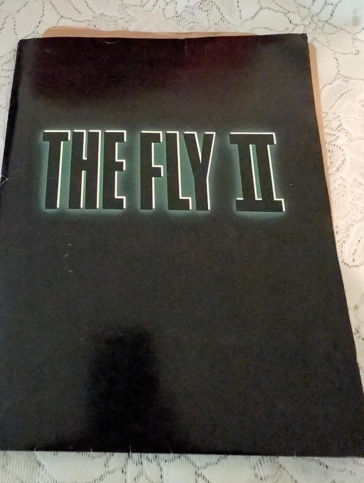 The Fly II 2 Movie Press Promotional Kit 5 Photo Stills Paperwork