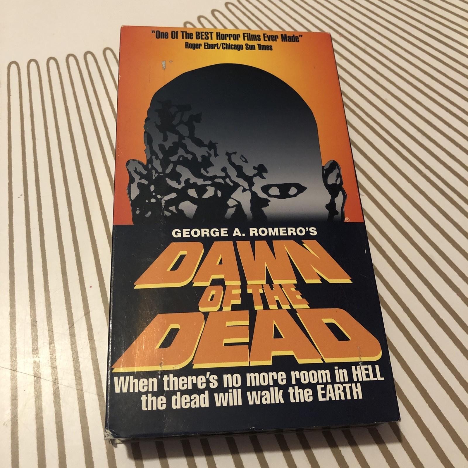 Dawn of the Dead (VHS) 1978 George Romero 1996 release With Original Pamphlet
