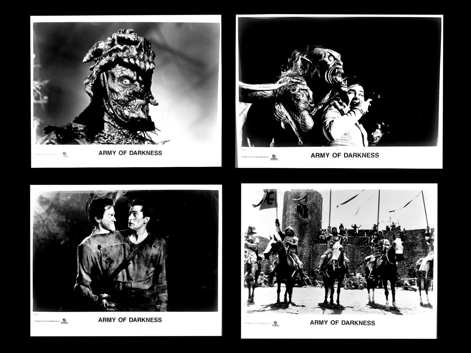 ARMY OF DARKNESS ORIGINAL  FILM PUBLICITY PRESS PHOTOS 1992