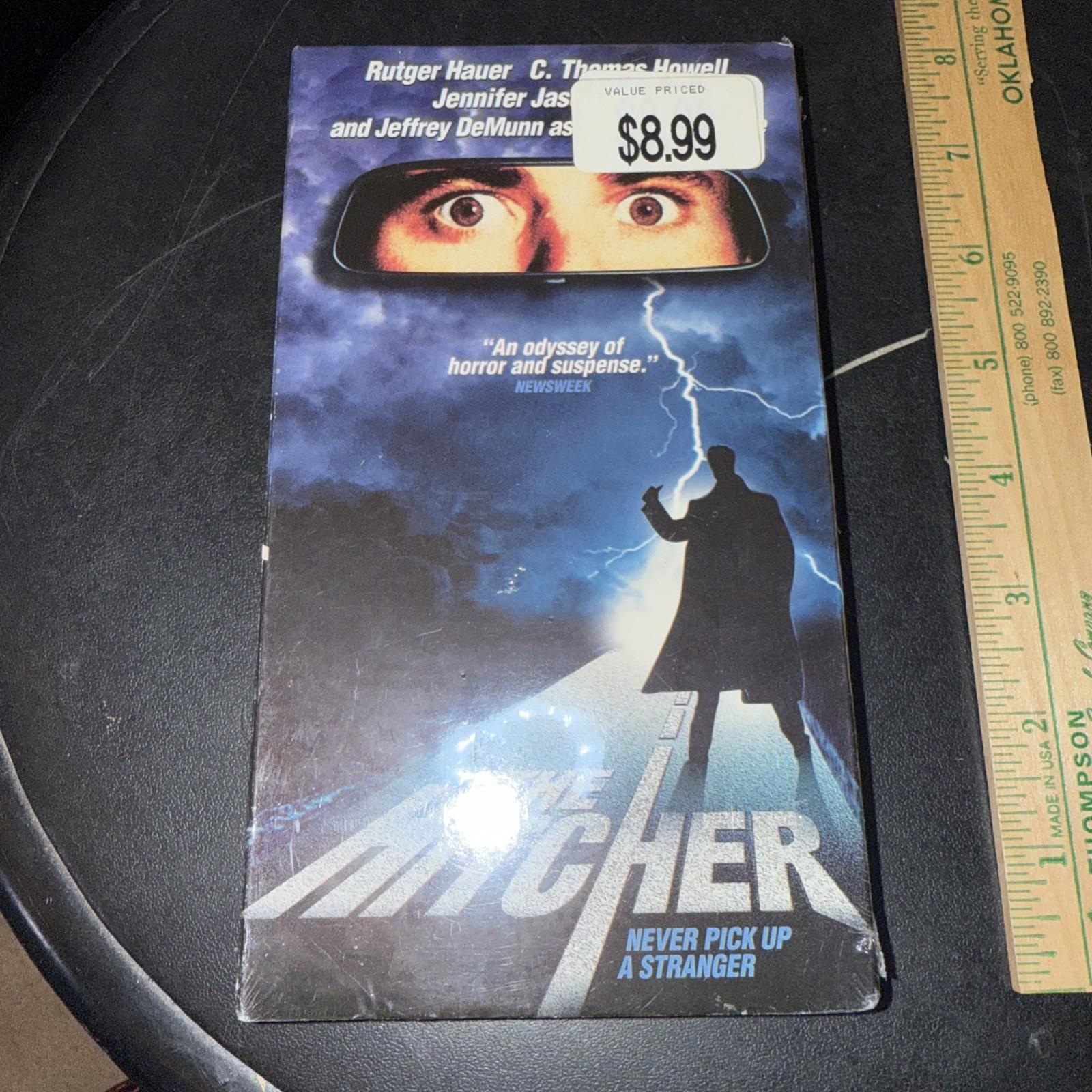 RARE The Hitcher VHS New & Sealed Horror Thriller Movie