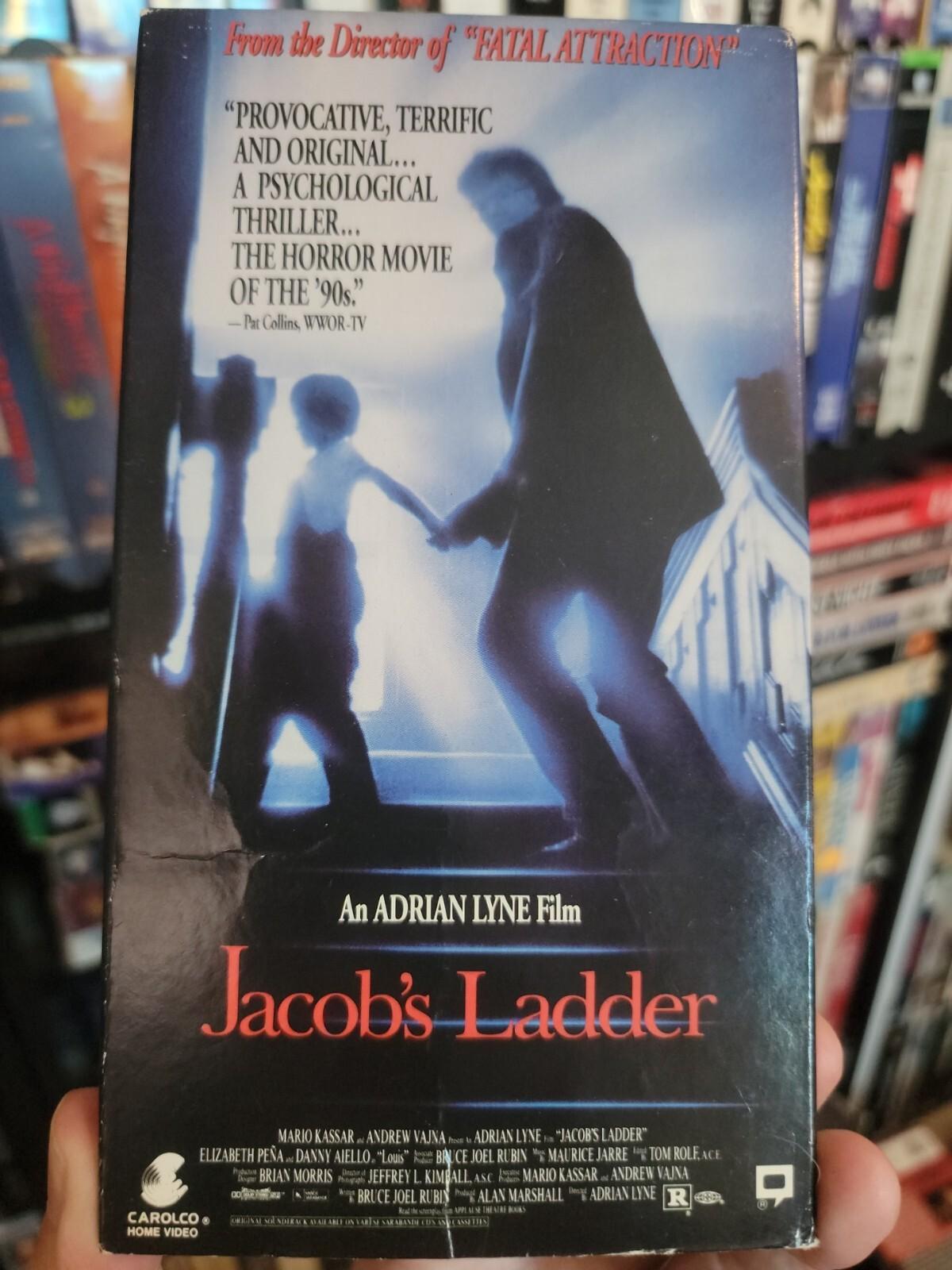 Jacob's Ladder 1990 VHS Rare Hard To Find Original Release Version