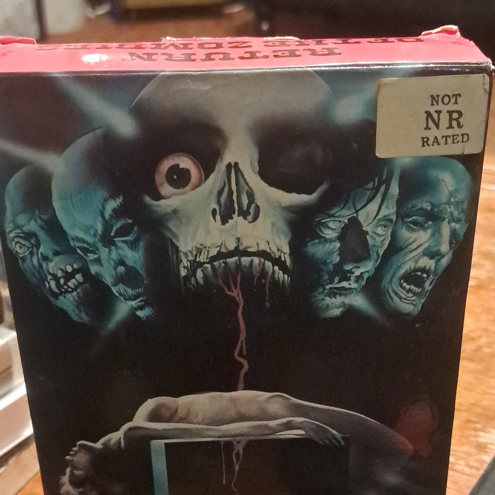 Return of the Zombies VHS Wizard Video Big Box 1980s Original Horror Cult Rare