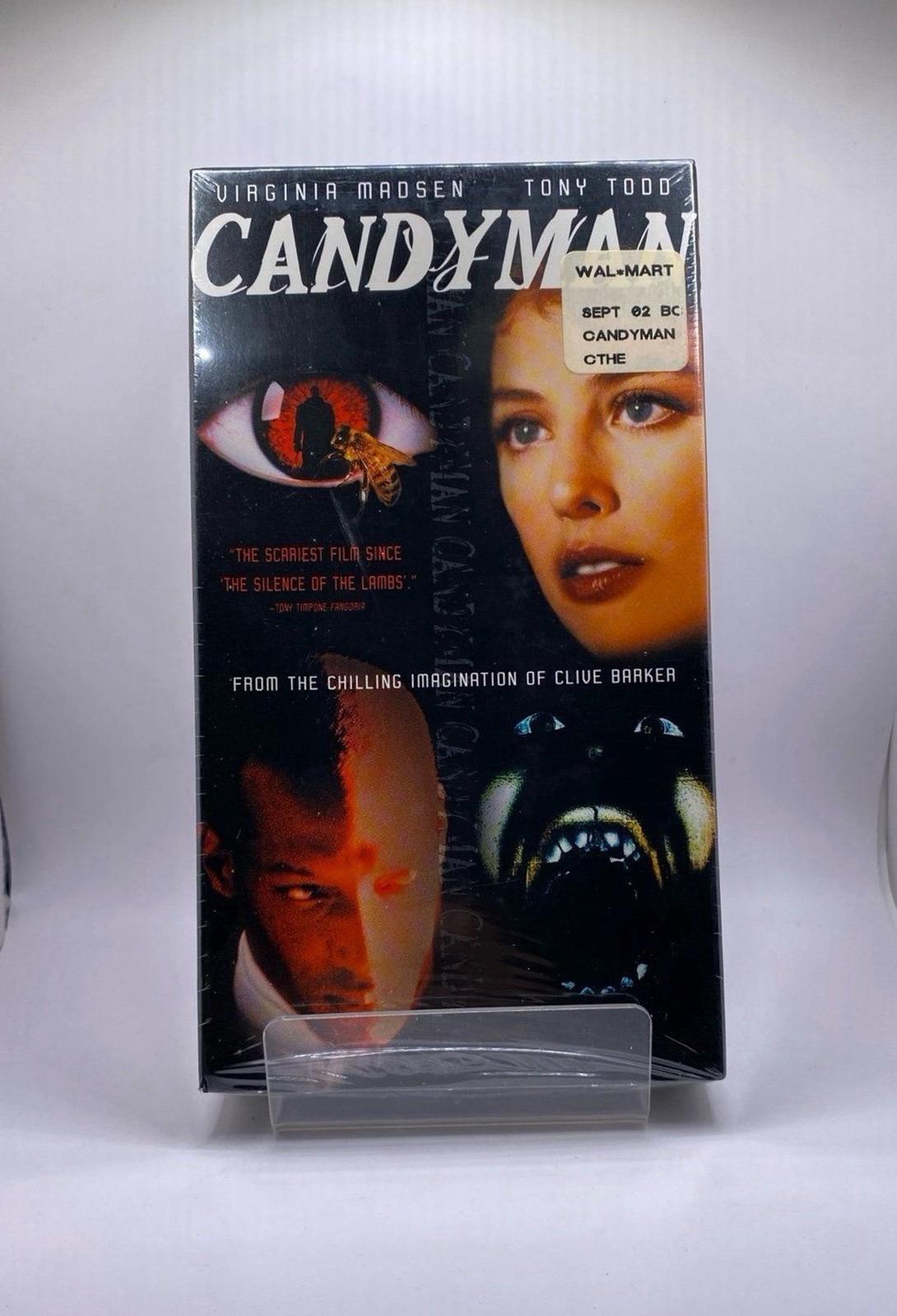 CANDYMAN 1992 VHS SEALED Horror | Rare Variant Cover | Tony Todd Virginia Madsen