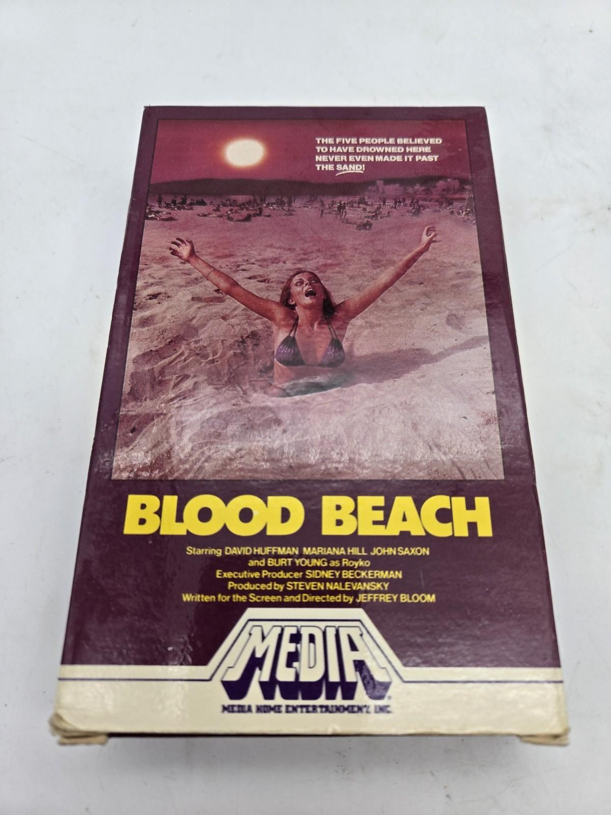 BLOOD BEACH HORROR BETA *NOT VHS* MEDIA 1981 RARE