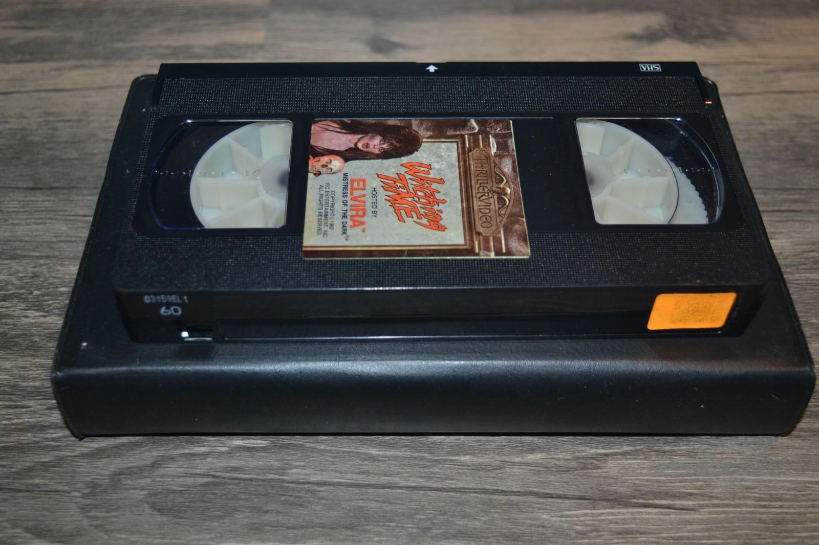 VINTAGE WITCHING TIME 1982 VHS ELVIRA MISTRESS OF THE DARK CLAMSHELL CASE TESTED