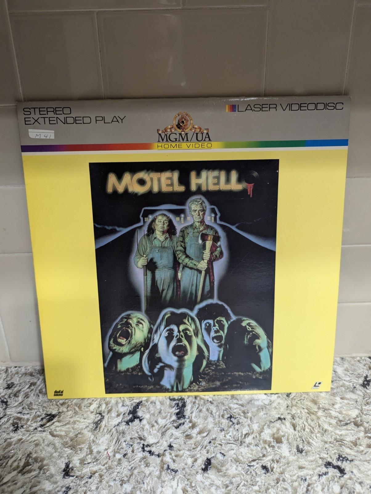 Motel Hell Stereo Extended Play Laser Videodisc
