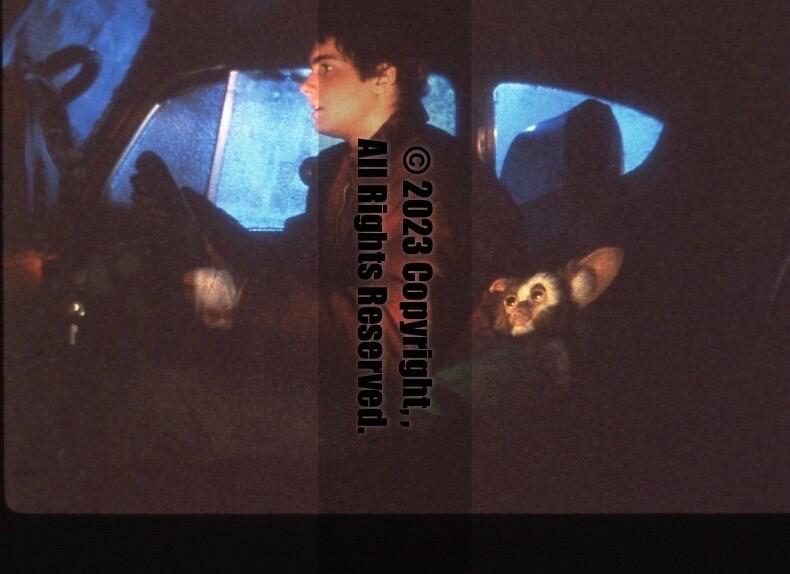 GREMLINS PRESS KIT VINTAGE ORIGINAL 35mm SLIDE TRANSPARENCY PHOTO 2011
