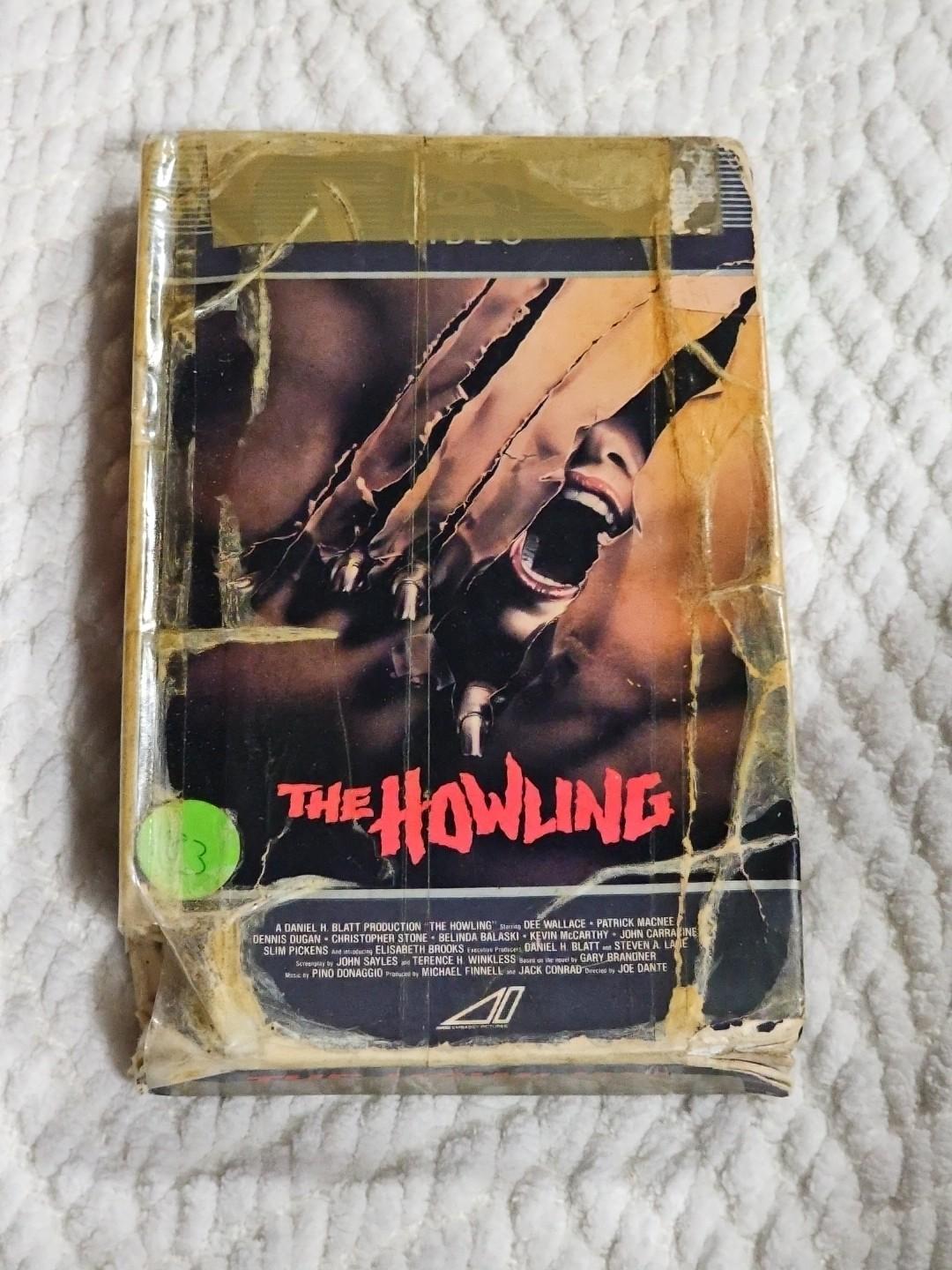The Howling (1981) Vintage VHS Dee Wallace