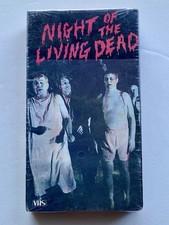 Night of the Living Dead (VHS, 1968) Sealed Rare 1984 Zombie Horror Movie
