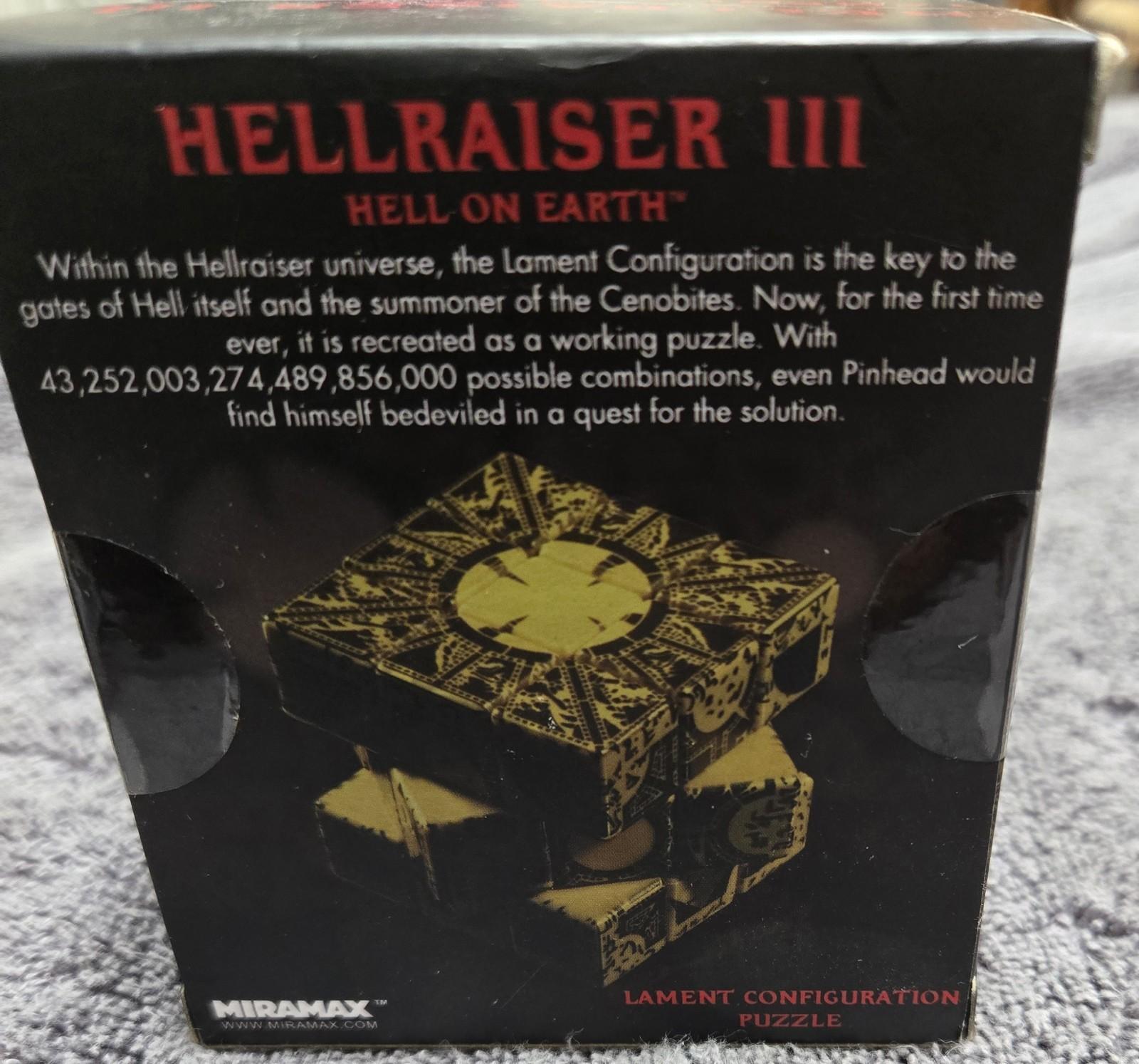 HELLRAISER EXCLUSIVE PINHEAD COLLECTION MUST SEE! LIMITED EDITION RARE! NEW!!!!!