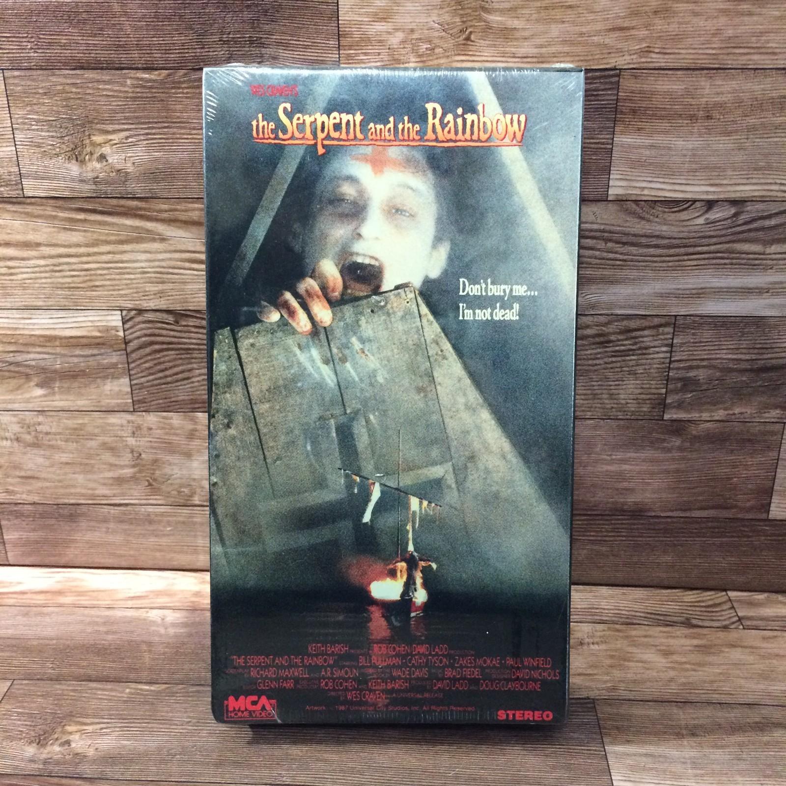 The Serpent And The Rainbow VHS Sealed Watermarks Horror RARE 