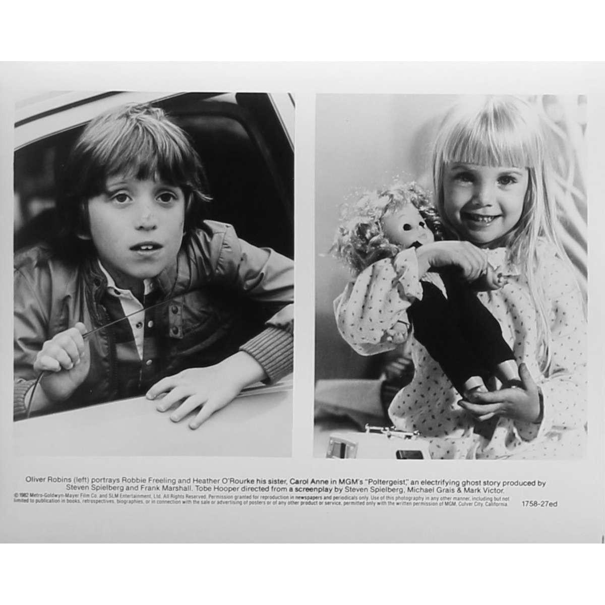 POLTERGEIST Original Movie Still N27 - 8x10 in. - 1982 - Steven Spielberg, Heath