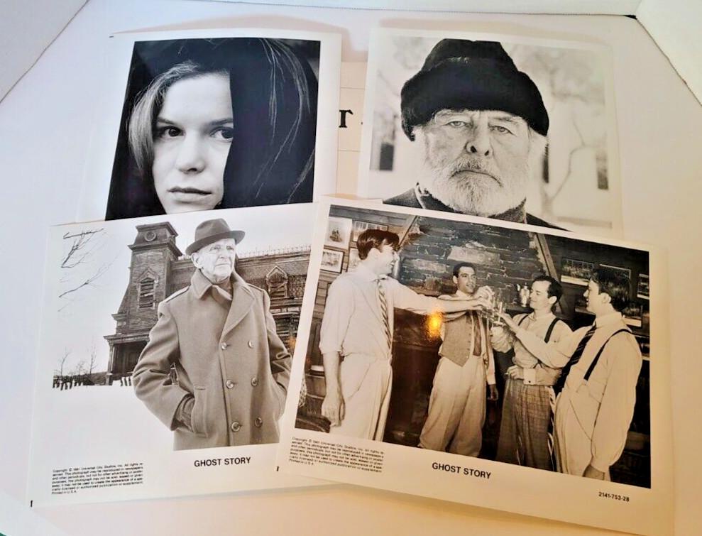 Vtg 1981 Press Release Kit Complete Fred Astaire in "Ghost Story" 11 Photos MCA