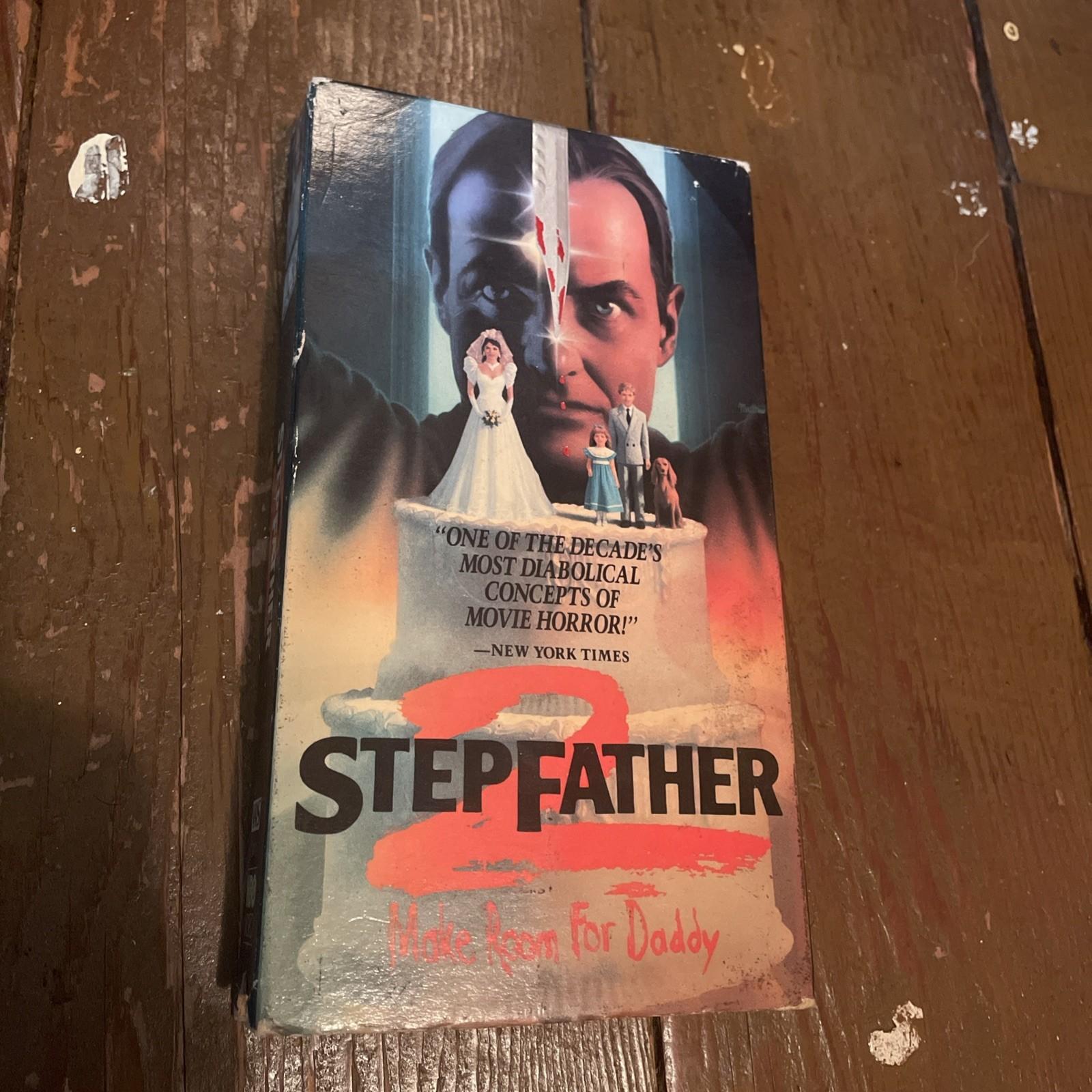 Stepfather 2 (1989) VHS – HBO Video – Cult Horror Sequel – Rare OOP CRITERION 