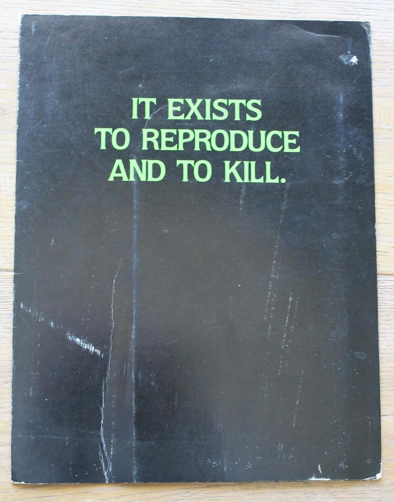 Rare Parasite 1982 Movie Promo 3D Pop Up Signed Runaways Cherie Currie "Dana"