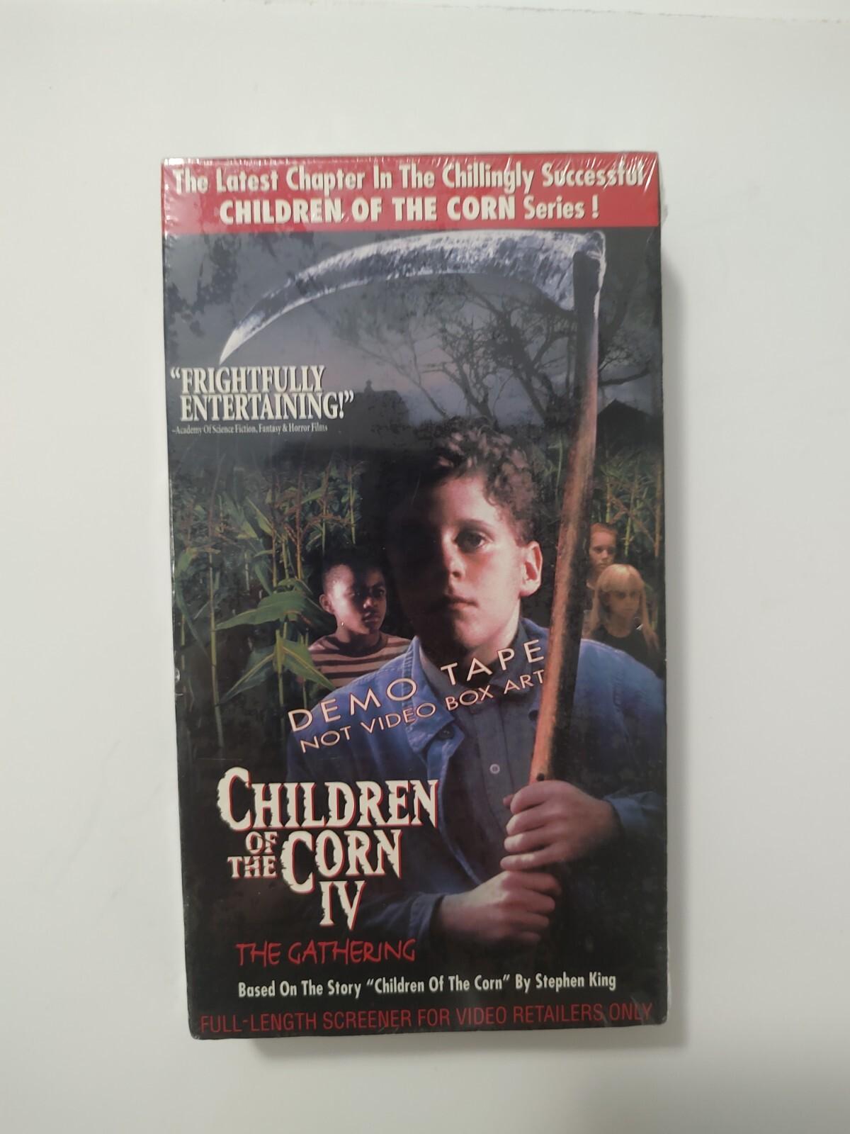 Children of The Corn IV: The Gathering VHS RARE NEW Sealed Demo Promo Screener
