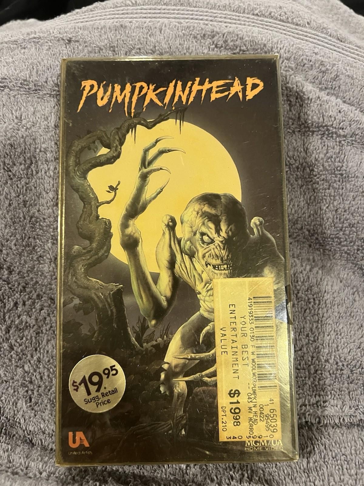 Pumpkinhead VHS NEW FACTORY SEALED With MGM Hologram Seal 1988 Horror RARE