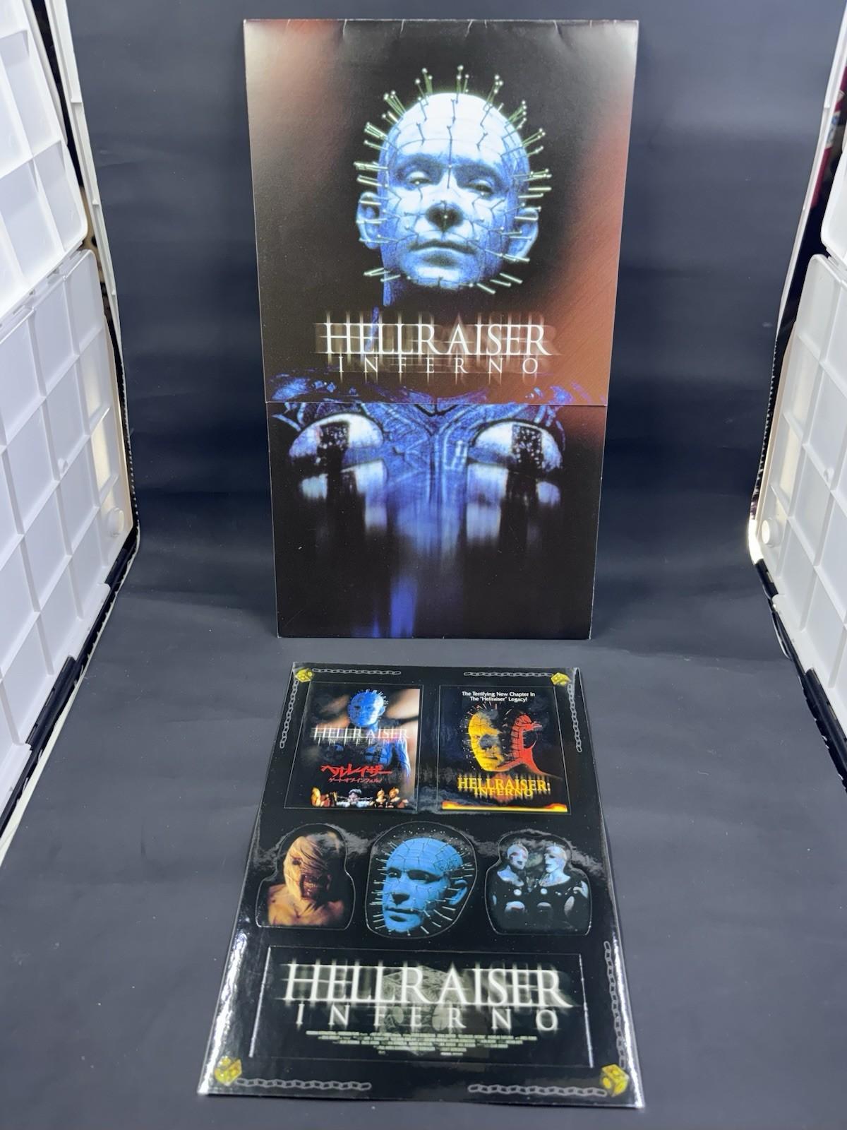 Hellraiser Inferno Fold-Out Poster Promotional Press kit Pamphlet Japan Promo